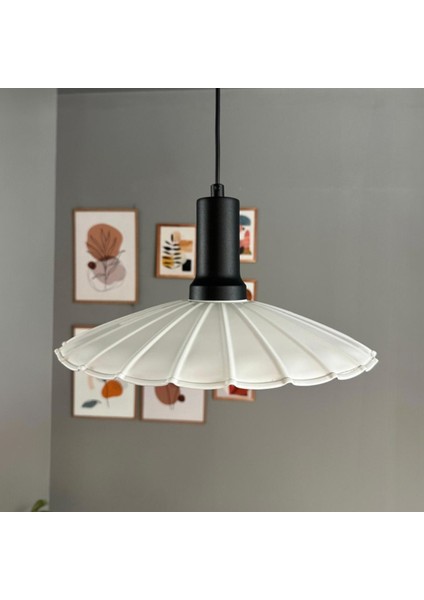 Risso Beyaz Metal Büyük Avize Siyah Fener Başlık Tekli Rustik Cafe Mutfak Modern Sarkıt Aydınlatma fiyatları