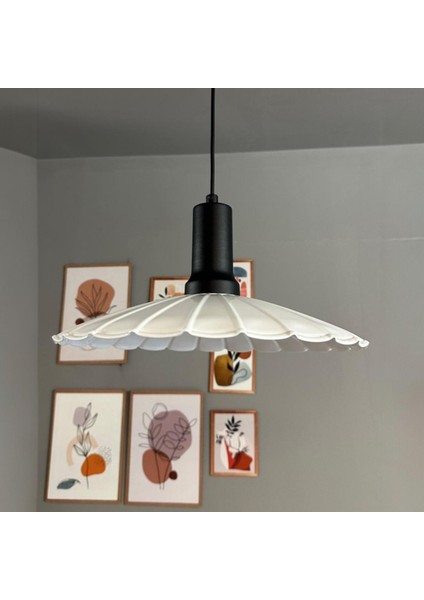 Risso Beyaz Metal Büyük Avize Siyah Fener Başlık Tekli Rustik Cafe Mutfak Modern Sarkıt Aydınlatma modelleri