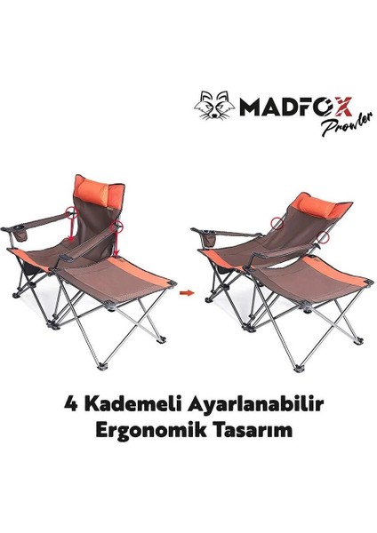 Prowler 3 Kademeli Yatabilen Kamp Sandalyesi fiyatları