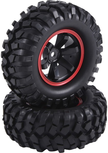 4pcs 96MM 1.9 Inç Kauçuk Lastikler/lastikler ve Eksenel SCX10 Için Tekerlek Jantları D90 Tamiya CC01 1:10 Rc Rock Crawler Araba, A (Yurt Dışından) fırsatları