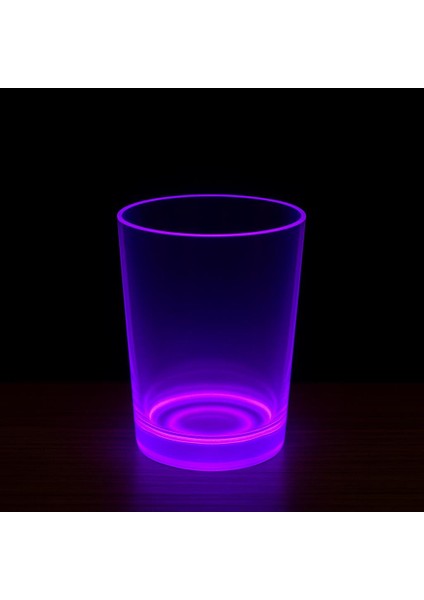 Resveq Partyglow Neon Mor Bardak 8.5 x 10.5 cm