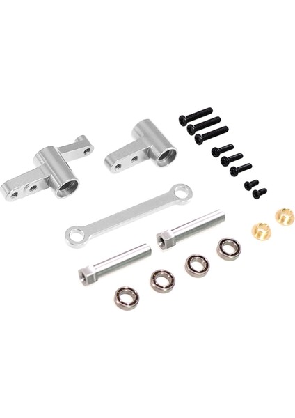 Direksiyon Montajı Direksiyon Şaftı Yükseltme Kiti Mjxhyper Go 14209 14210 H14BM 1/14 Rc Araba Yükseltme Parçaları Gümüş (Yurt Dışından) fiyatları