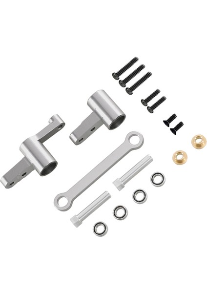 Direksiyon Montajı Direksiyon Şaftı Yükseltme Kiti Mjxhyper Go 14209 14210 H14BM 1/14 Rc Araba Yükseltme Parçaları Gümüş (Yurt Dışından) modelleri