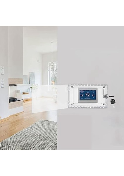 Kilitli Evrensel Termostat Koruması Evrensel Kombinasyon Kilidi Kutusu Şeffaf Akrilik Termostat Güvenlik Kilidi (Yurt Dışından) fırsatları