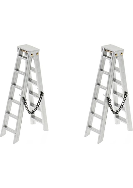 2x 1/10 Ölçekli Aksesuarlar 1:10 Için Mini Katlanır Merdiven Traxxas Trx4 Trx4 Axıal SCX10 AXI03007 Tamiya, 100MM (Yurt Dışından)