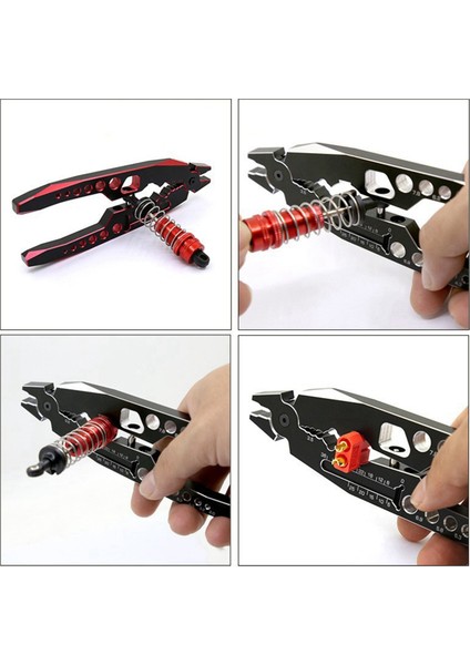 1/8 1/10 Uzaktan Kumanda Araç Metal Şok Emici Penser Balo Kafa Anahtarı Çok Fonksiyonlu Uzaktan Kumanda Aracı Seti B (Yurt Dışından) indirimleri