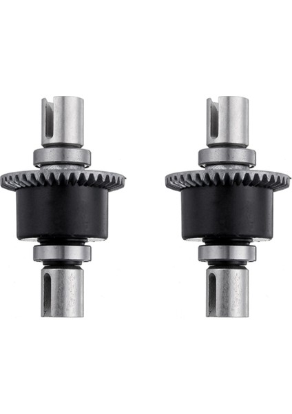 2x Metal Diferansiyel 12401-1636 Wltoys 104009 12402-A 12401 12402 12403 12409 Rc Araba Yükseltme Parçaları Aksesuarları (Yurt Dışından)