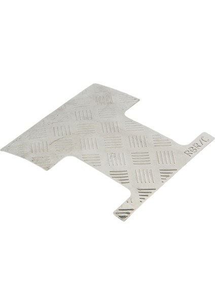 2x Paslanmaz Çelik Arka Gövde Kapağı Kızak Plakası Bagajı Wpl Için Dekoratif Plaka C24 C24-1 1/16 Rc Araba Yükseltmeleri Parçaları (Yurt Dışından) modelleri