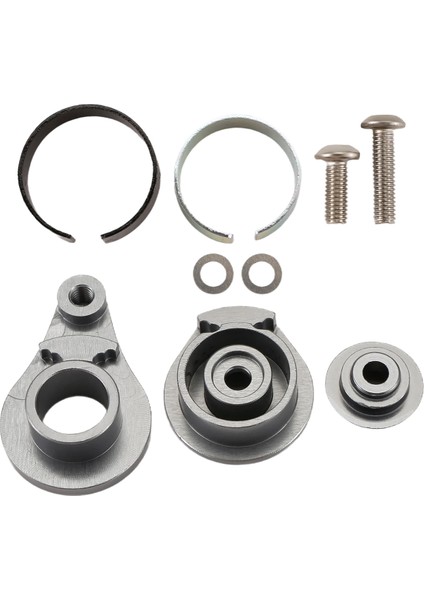 25T Direksiyon Servo Kol Boynuzu Rc Paletli Araba Için 1 Delik Büyük Tork Dijital Servo Yükseltme Parçaları Titanyum Renk (Yurt Dışından) modelleri