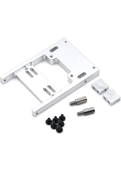 4x 1/16 Rc Araç Metal Direksiyon Servo Deposu Yükseltme Wpl B1 B14 B16 B24 C24 C14 Rc Car-Sılver (Yurt Dışından) modelleri