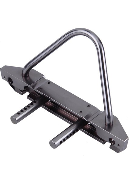 1 Set 1/10 Ölçekli Çamurluk Fişekleri Vidalar ve 1pcs Rc Araba Ön Tampon Metal Rc Model Parçaları Eksenel SCX10 Için (Yurt Dışından) fırsatları