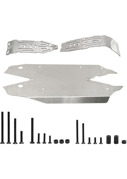 Rc Araba Yükseltme Metal Şasi Koruma Plakası Kiti Arrma Için 1/8 Mojave Rc Araba Yükseltme Aksesuarları (Yurt Dışından)