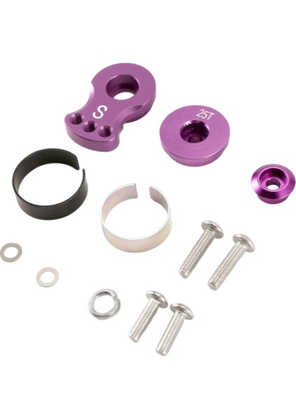 Metal 25T Ayarlanabilir Servo Koruyucu Kol Boynuzu Trx-4 Eksenel SCX10 1/10 Rc Arabalar Helikopter Model Tekne Yükseltme Parçaları, S, B (Yurt Dışından) fiyatları