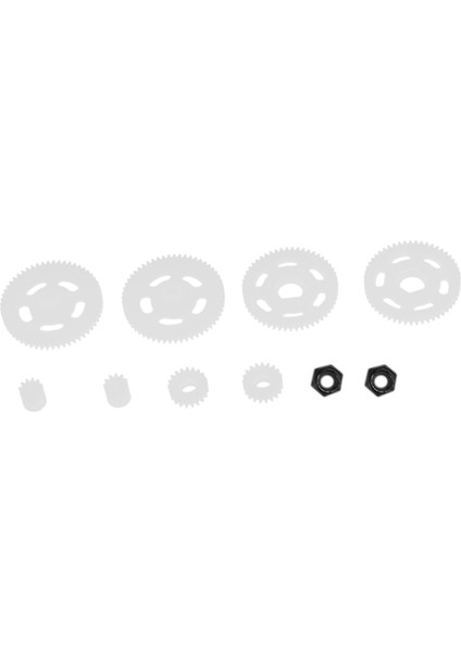 Eksenel SCX24 C10 Için Şanzıman Şanzıman Dişli Motor Dişli Seti Jlu Gladiator Bronco Deadbolt 1/24 Rc Paletli Araç Parçaları (Yurt Dışından)