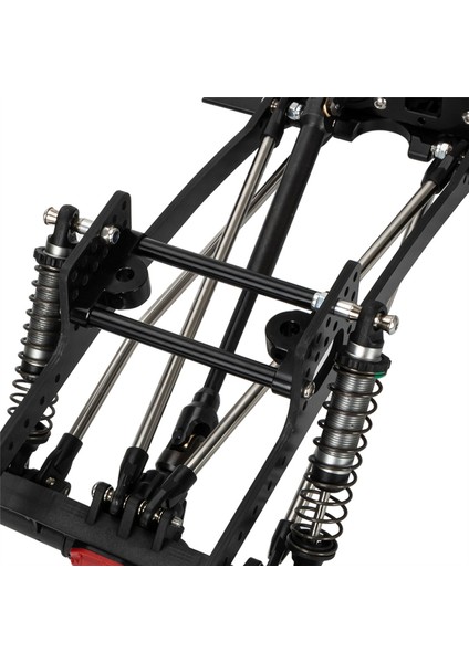 LCG Kirder Çerçevesi Paslanmaz Çelik Bağlantı Bağlantı Çubuğu Çekme Çubuğu 1/10 RC PRWLER AXIAL SCX10 CAPRA LCG RAYS ŞASİ Kiti (Yurt Dışından) indirimleri