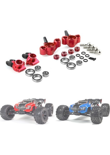 1/8 Arrma Kraton Outcast Blx 6s V5 Rc Araba Yükseltmeleri Için Metal Ön Direksiyon Maftası Arka Göbek Taşıyıcı Parça Aksesuarları, 1 (Yurt Dışından) fırsatları