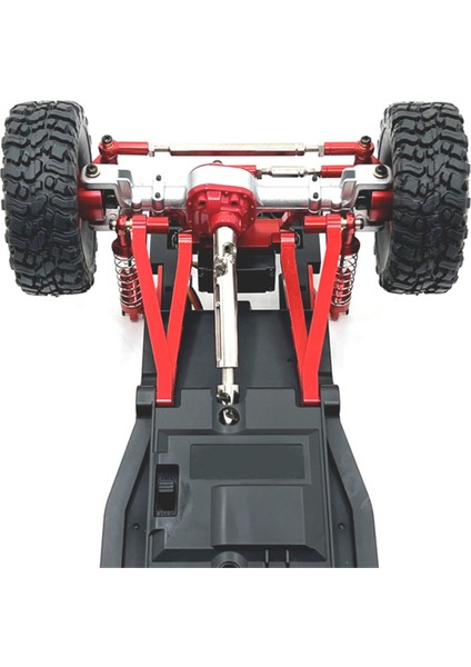 Çekme Çubuğu Şok Emici Mnmodel Için Set 1/12 MN82 LC79 MN78 Uzaktan Kumanda Araba Parçaları Metal Yükseltme Kırmızı (Yurt Dışından) fırsatları