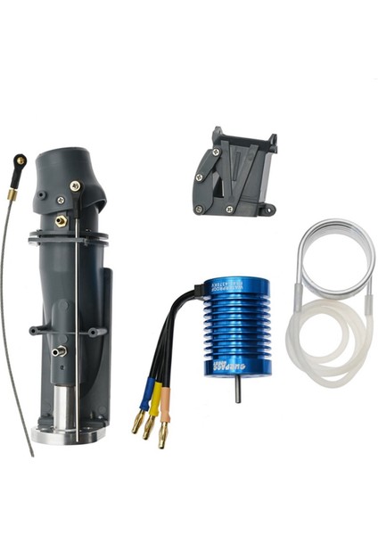 Su jeti itici güç püskürtücü pompa su jet pompası 3650 fırçasız motor + rc jet tekne için su soğutma ceketi (Yurt Dışından) fiyatları