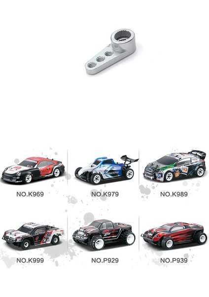 Metal 28T Servo Arm Servo Wltoys Için K969 K979 K989 284131 Mini-Q Mini-Z Mini-D 1/28 Rc Araba Yükseltme Parçaları, 2 (Yurt Dışından) indirimleri