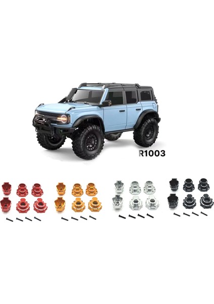 Rc Araç Yükseltme Traxxas Için Arka Aks Kupa Kiti 1/10 Trx4 Huangbo 1/10 R1001 R1002 R1003 Rc Araba Yükseltme Parçaları Kırmızı (Yurt Dışından) fiyatları