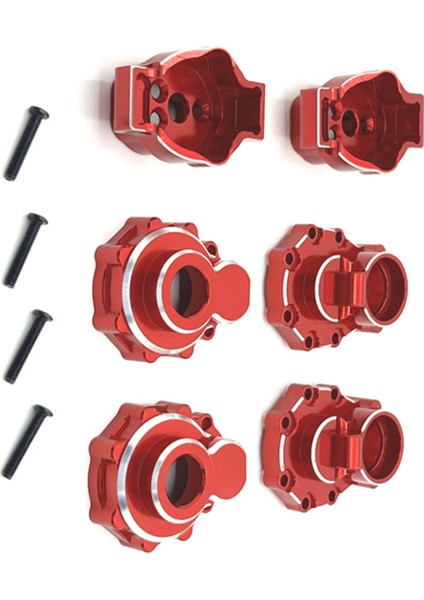 Rc Araç Yükseltme Traxxas Için Arka Aks Kupa Kiti 1/10 Trx4 Huangbo 1/10 R1001 R1002 R1003 Rc Araba Yükseltme Parçaları Kırmızı (Yurt Dışından) indirimleri