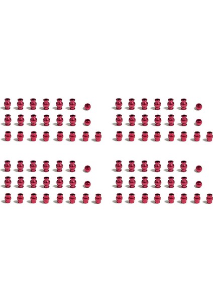 Arrma 1/10 Için 88PCS Alüminyum Alaşımlı Pivot Bilyalı Kafa Seti. (Yurt Dışından)