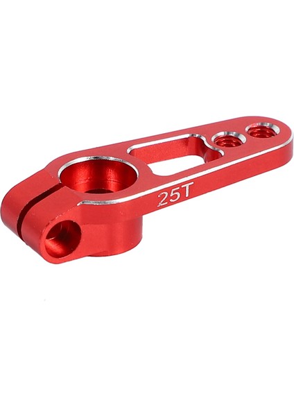5pcs Alüminyum Alaşım 25T 31MM Direksiyon Servo Kol Korsası Rc Araç Palet Parçaları, Kırmızı (Yurt Dışından) fiyatları