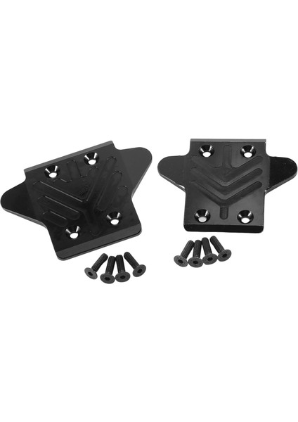 Metal Ön ve Arka Şasi Zırhı Koruyucu Kapak Skid Plakası Arrma Için Set 1/8 Kraton 6s Rc Araba Yükseltmeleri Parçaları, Siyah (Yurt Dışından) fiyatları