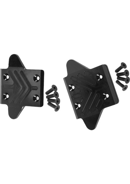 Metal Ön ve Arka Şasi Zırhı Koruyucu Kapak Skid Plakası Arrma Için Set 1/8 Kraton 6s Rc Araba Yükseltmeleri Parçaları, Siyah (Yurt Dışından) fırsatları