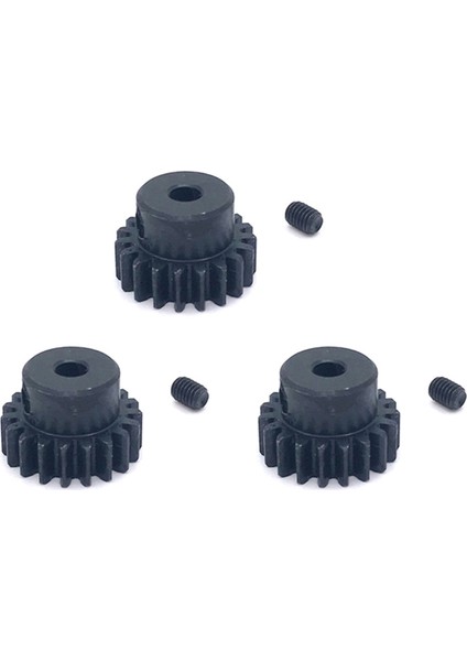 3x Çelik 19T Motor Dişli Pinyon Dişli 124016-2178 WLTOYS için 144002 144010 124016 124017 Fırçasız RC Araba Yükseltmeleri Parçalar (Yurt Dışından)