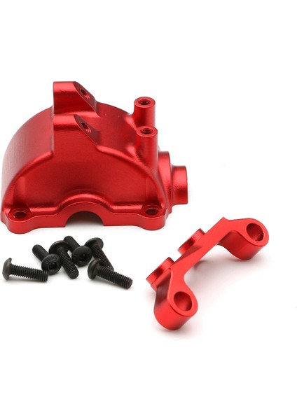 Rc Araba Yükseltme Ön Arka Dalga Kutusu Kapak Kol Kodu Sabitleme Koltuk Kiti Tamiya Için 1/10 Tt-02 Rc Araba Yükseltme Aksesuarları Kırmızı (Yurt Dışından)