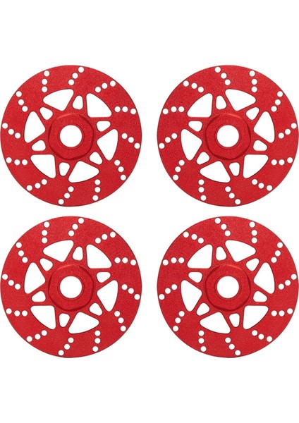 4pcs Kasırga Fren Disk Tekerleği Hex Hub 17MM Arrma Için 1/7 Ihlali Sınırsız Suç 1/8 Typhon Rc Yükseltme Parçaları Kırmızı (Yurt Dışından)