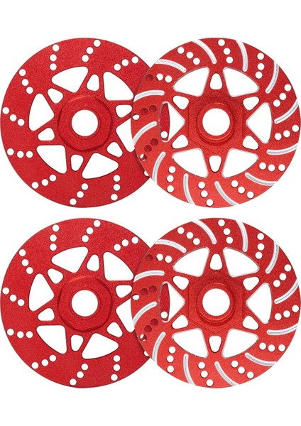 4pcs Kasırga Fren Disk Tekerleği Hex Hub 17MM Arrma Için 1/7 Ihlali Sınırsız Suç 1/8 Typhon Rc Yükseltme Parçaları Kırmızı (Yurt Dışından) modelleri
