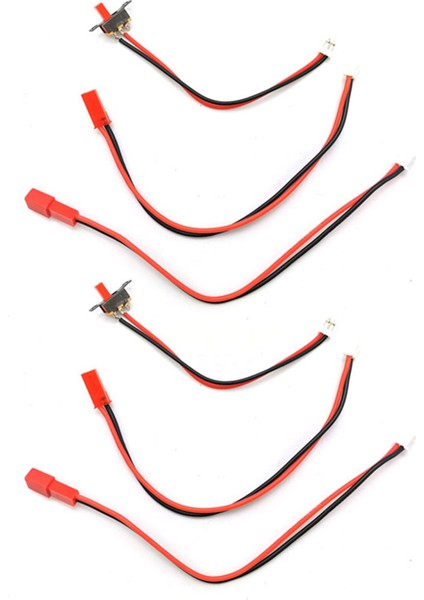 6x Ses Grup Sistemi Dönüşüm Tel Kablosu WPL D12 B24 B36 C24 MN D90 RC KAMYON ARAÇ YEDEK PARÇALAR (Yurt Dışından)