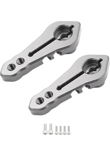 Traxxas Trx4 Trx4 Eksenel SCX10 Tamiya 1/10 Rc Gümüş Için 25T Servo Boynuz Yükseltmeleri (Yurt Dışından) indirimleri