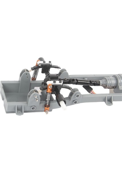 D12 Metal Arka Şok Emici Damper Montaj Sabit Koltuk Aksesuarları Wpl D12 Rc Kamyon Araba Yükseltmeleri Parçalar (Yurt Dışından) fırsatları