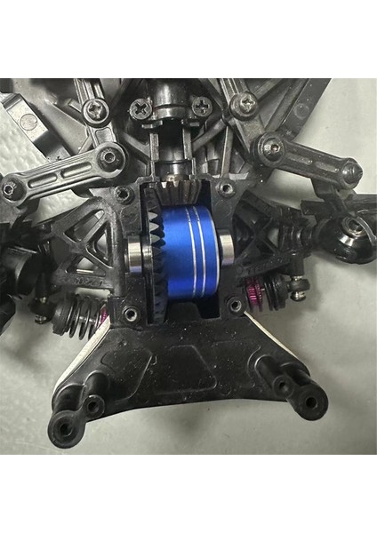 Tamiya XV02 TT02 TT02B 1/10 Rc Araba Yükseltme Parçaları Diferansiyel Dişler+Kabuk Dişli Kiti Rc Araç Aksesuarları Mavi (Yurt Dışından) fırsatları