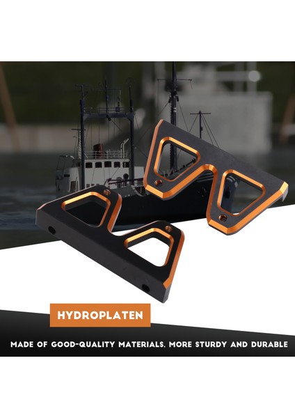 2pcs Metal Döşeme Sekmeleri Dalga Dengesi Kanatları Rc Yarış Teknesi Için Su Basınç Plakası O/v ​​yat Mono (Yurt Dışından) indirimleri
