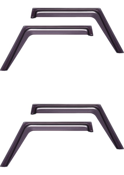 4x Mn D90 D91 D91 D99S MN99S 1/12 Rc Araba Yükseltme Parçaları Pencere Güneş Vizörü Rüzgar Yağmur Kalkanı Desector Dekorasyon (Yurt Dışından)