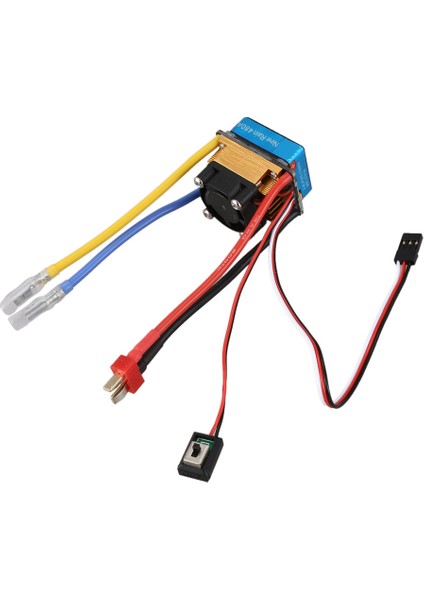 2x 480A Fırça Esc Tek Motoru Soğutma Fanı Su Geçirmez 2-4s 3 Mod 5V/3A Bec Rc Arabalar Için (Yurt Dışından) fiyatları