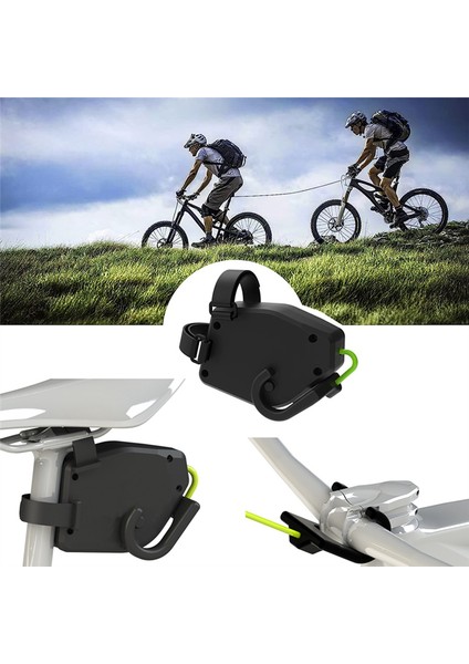 Bisiklet Çekme Halat Naylon Çekiş Halat Ebeveyn-Çocuk Mtb Bisiklet Halat Ebike Güvenlik Ekipmanı Açık Aracı Siyah (Yurt Dışından) modelleri