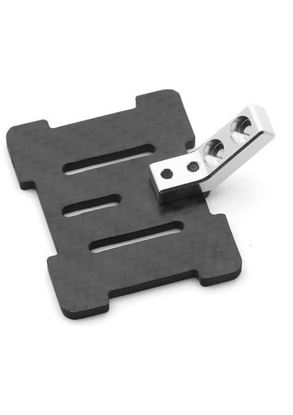 Tamiya Için Karbon Fiber Esc Montaj Plakası 1/10 Bbx 01 Bbx-01 Yükseltme Parçaları Aksesuarları (Yurt Dışından)