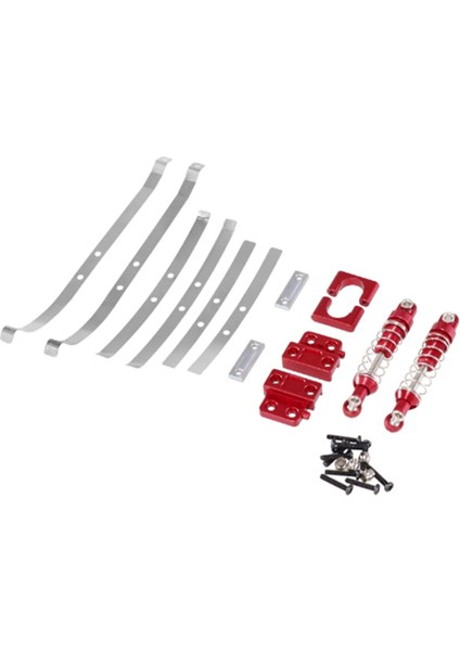 Alüminyum Alaşım Yükseltme Arka Aks Sabit Parçaları MN82 LC79 Uzaktan Kumanda Araba Yedek Parçalar Arka Şok Emici (Yurt Dışından)