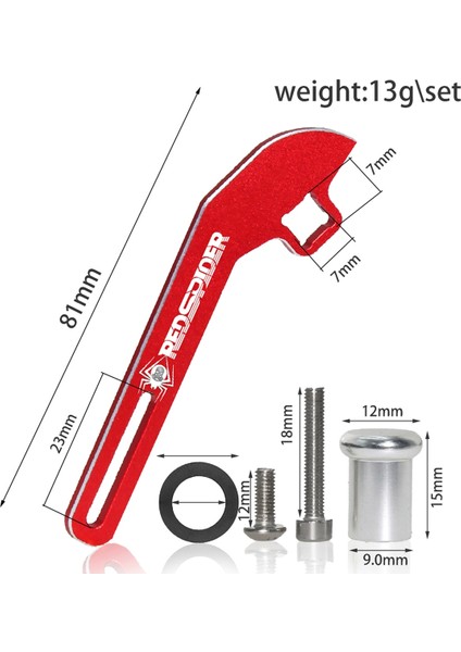 Kırmızı Örümcek R Verici Direksiyon Simidi Tetikleyicisi Başparmak Kolu Bir Nb4 Nb4+ NB4PRO Denetleyicisi Için Bir Teslim Kontrol Adaptörü, B (Yurt Dışından) fiyatları