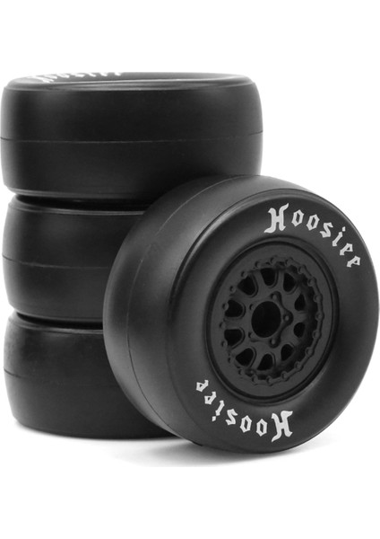 4pcs Kauçuk Rc Lastikler ve Tekerlek Jantları Yolda 1:10 Için Hex 4WD Yarış Rc Araba 105MM (Yurt Dışından)