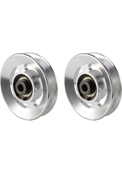 2x 88MM Asansör Ağır Yük Taşıyan Kasnak Çarkı Kablosu Spor Salonu Evrensel Fitness Ekipmanı, Kamp Sporuna Tırmanmak Için Parça (Yurt Dışından)