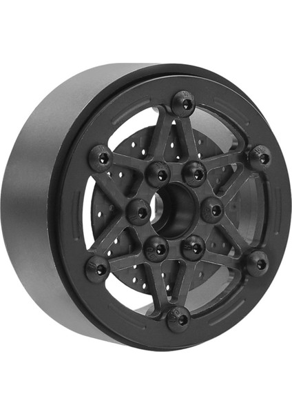 4pcs 1.9 Inç Beadlock Tekerlek Göbeği 1/10 Rc Paletli Eksenel SCX10 Capra Trx4 B Için (Yurt Dışından)