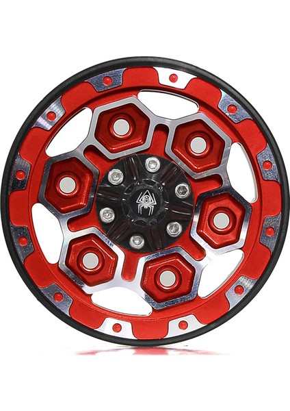 4pcs Metal 1.9in Beadlock Tekerlek Jant Tekerlek Göbeği 1/10 Rc Paletli Araba Eksenel SCX10 Pro Capra Trx4 RC4WD/D90 Redcat Siyah (Yurt Dışından) fiyatları