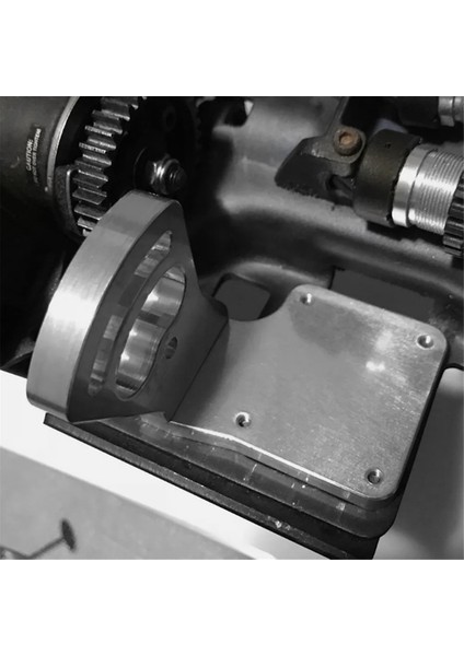 Fırçasız Dönüşüm Motor Tutucu Motor Montaj Braket Koltuğu Traxxas Revo 2.5/3.3 E-Revo Rc Araba Yükseltme Parçaları Gümüş (Yurt Dışından) indirimleri