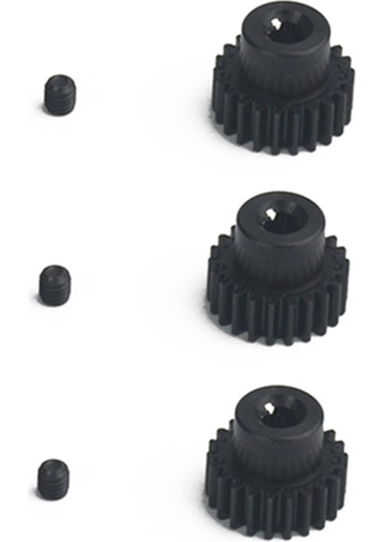 3x Çelik 23T Motor Dişli Pinyon Dişli 7541 Zd Racing Dbx-10 DBX10 1/10 Rc Araba Yükseltme Parçaları Yedek Aksesuarlar (Yurt Dışından)